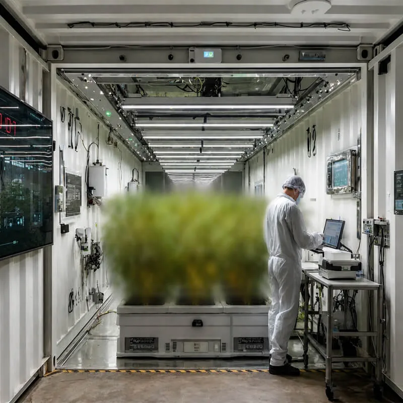 Aurlgrow cannabis container farm