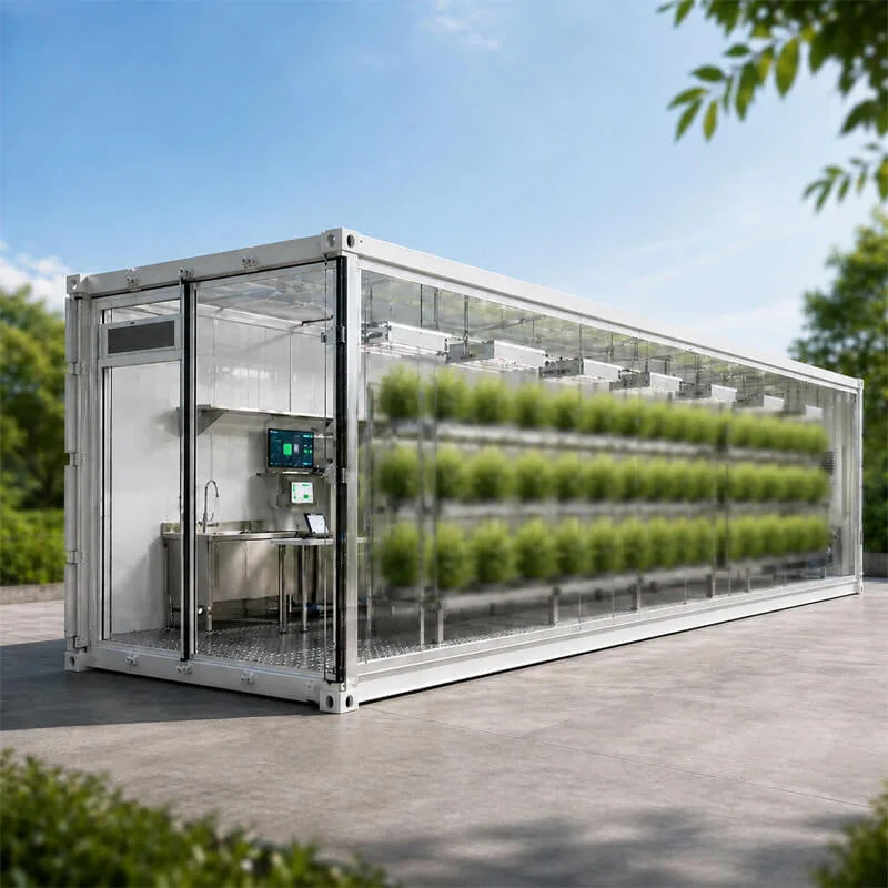 Aurlgrow cannabis container farm