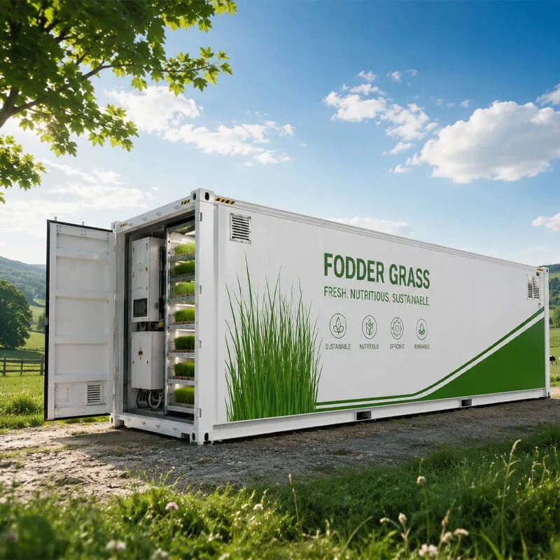 Aurlgrow fodder container farm