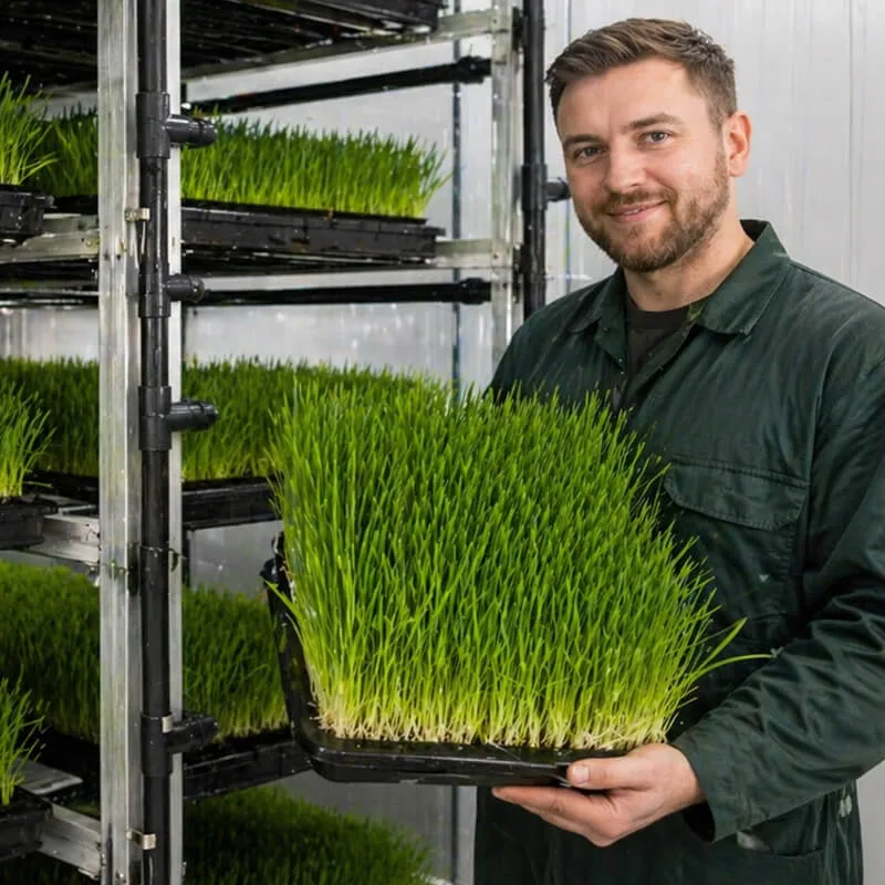 Aurlgrow fodder container farm