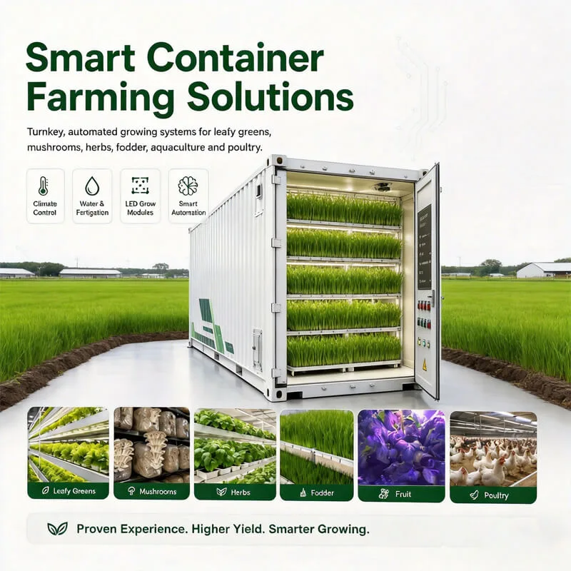 Aurlgrow fodder container farm