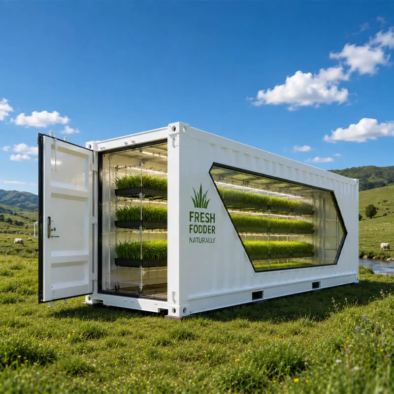 Aurlgrow fodder container farm