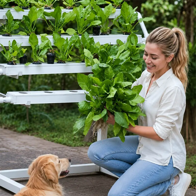 Aurlgrow nft hydroponic rack