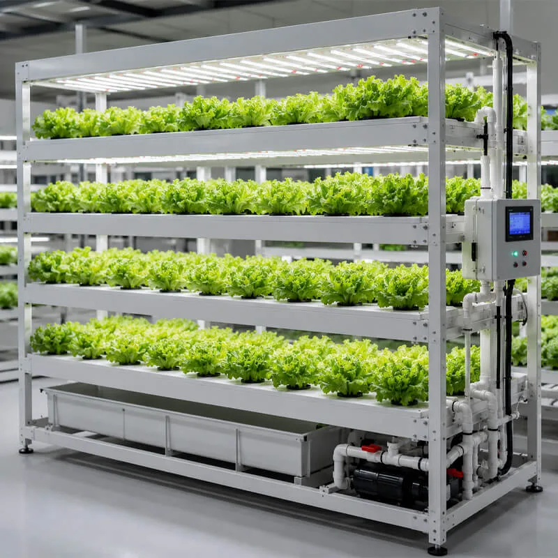 Aurlgrow nft hydroponic rack